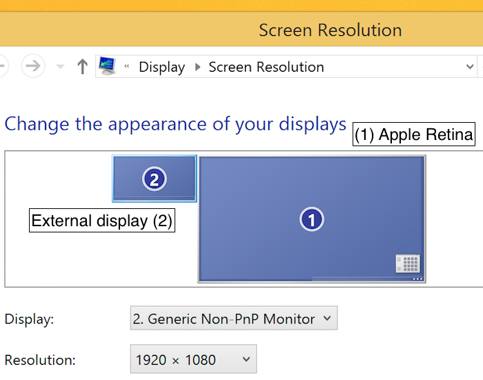 parallels for mac change resolution